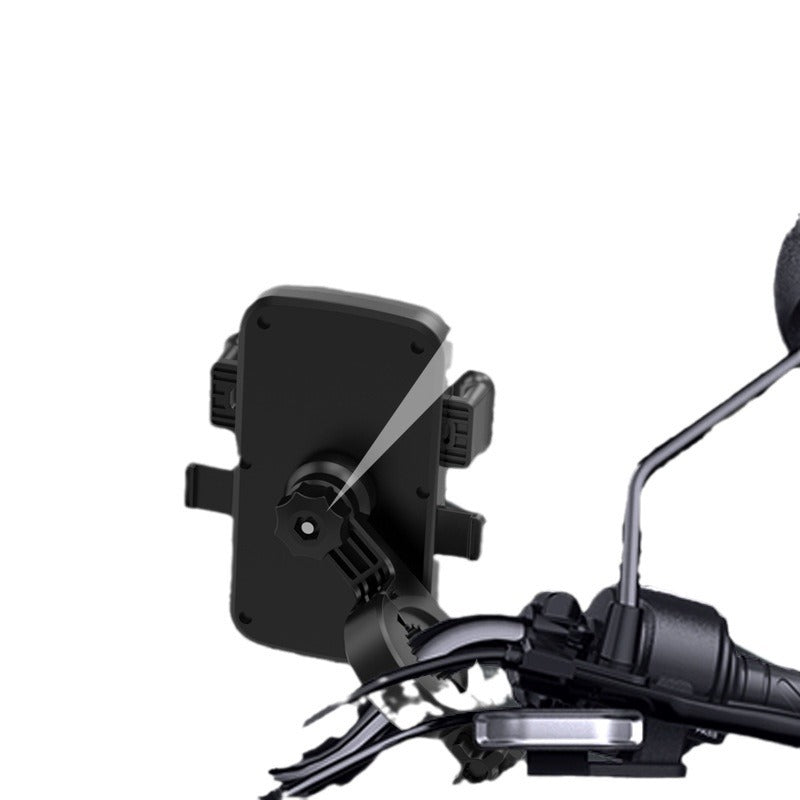 New Bicycle Mobile Phone Bracket Outdoor Anti-shake 360-degree Motorcycle Electric Vehicle Mobile Phone Navigation Bracket